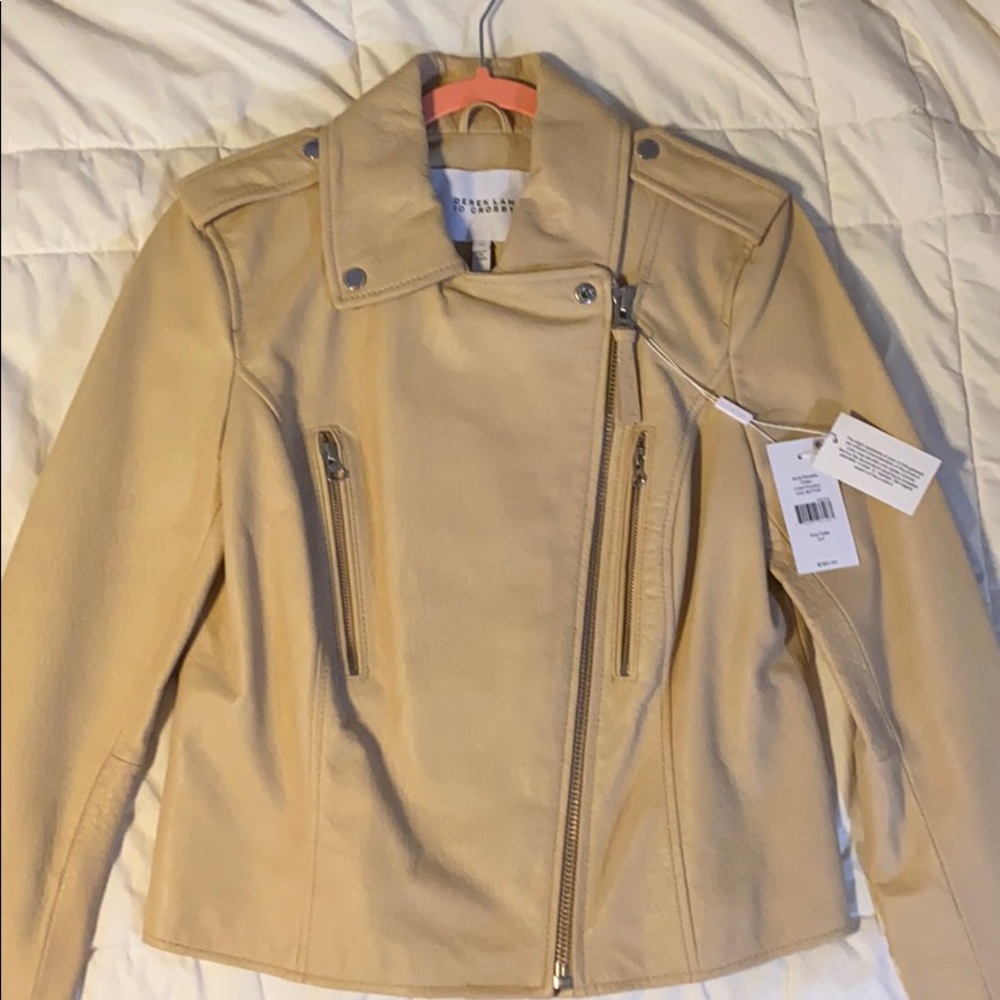 NWT Derek Lam Leather Jacket